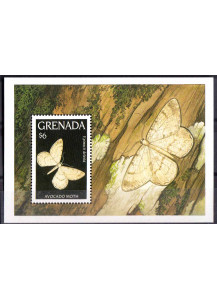 Grenada foglietto dedicato alle farfalle BF 327 Yvert Tellier